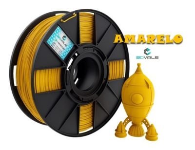 Filamento 3DVALE ABS 1,0Kg - Amarelo