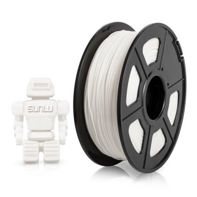 Filamento 3D Sunlu PLA META 1,0Kg Branco