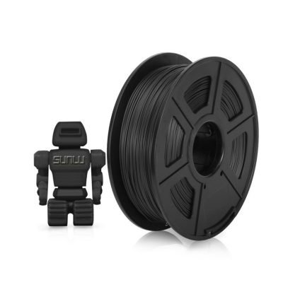 Filamento 3D Sunlu PLA META 1,0Kg Preto